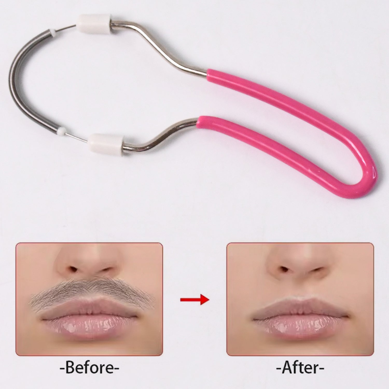 Facial Hair Remover Portable Spring (1 Pc) Facial Hair Remover Portable Spring (1 Pc)